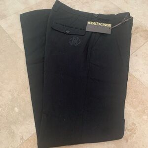 Roberto Cavalli Midnight Black Pants